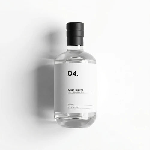 Saint Juniper 04 - Mediterranean Gin 500ml (Case of 3)