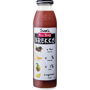 Sam's All Day Brekky Juice 375ml x12