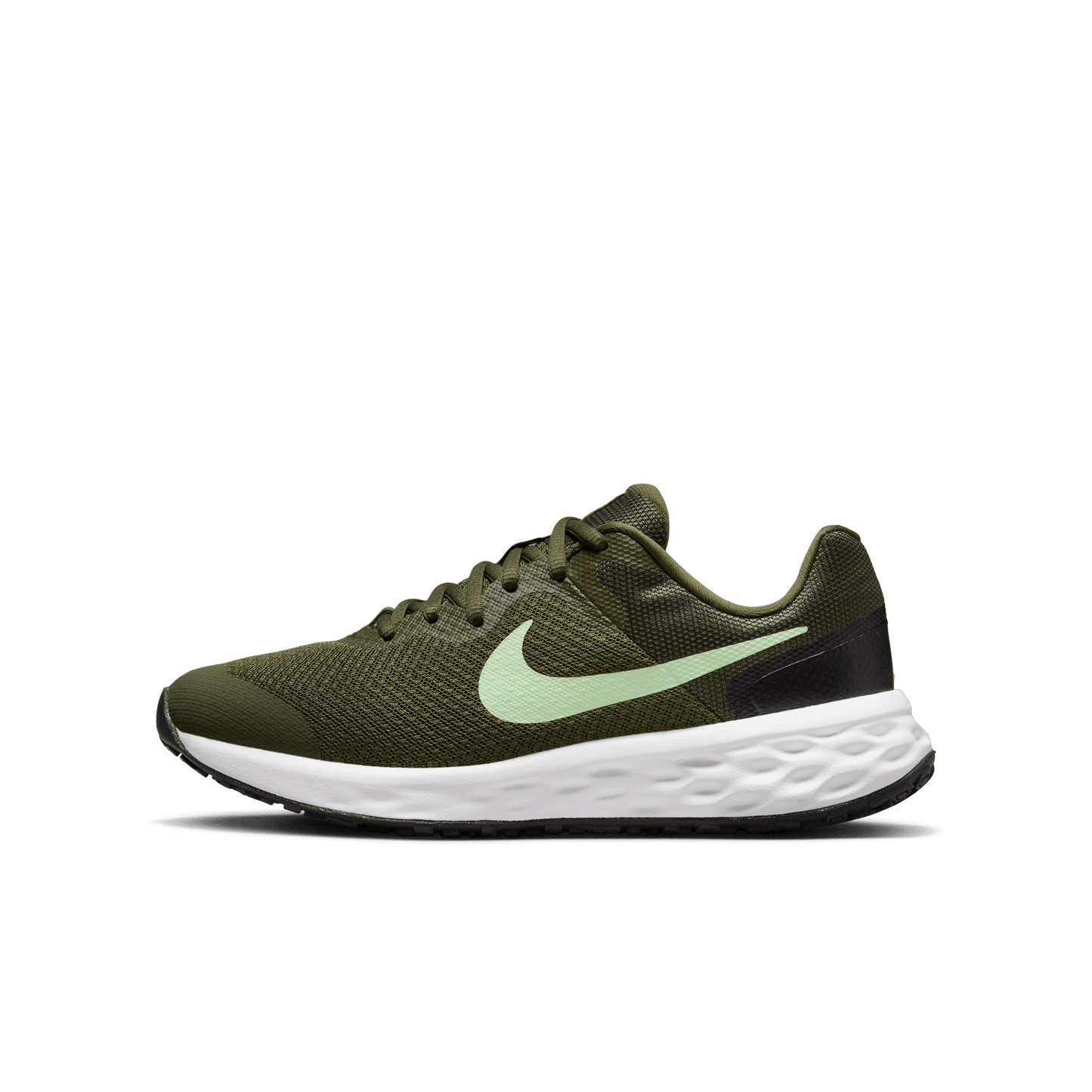 Nike Revolution 6 NN Grade School Unisex Shoes Green DD1096-300