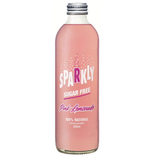 Sparkly Sugar Free Pink Lemonade 350mL (Case of 12)