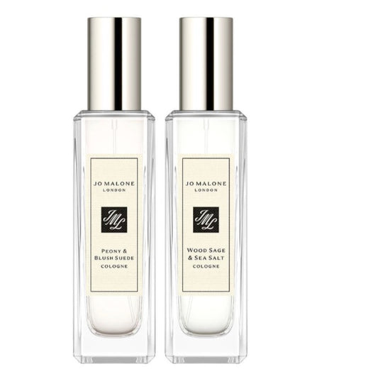 Jo Malone Peony & Blush Suede Wood Sage & Sea Salt Cologne Duo 30ml X2